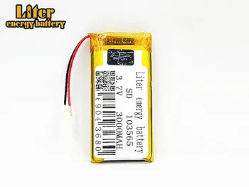 3.7 3000 mah 103565 Litij-polimer li-polimer baterija baterija baterija baterija Baterija ion elementi Za Mp3 Mp4 Mp5 DIY PAD DVD E-knjiga Bluetooth slušalica