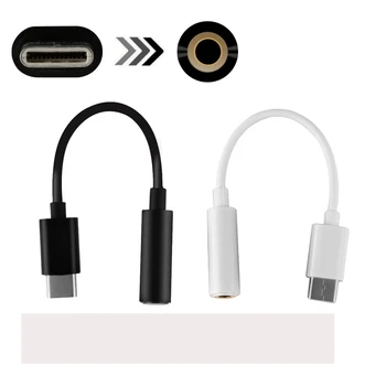Tip C-Do 3,5 mm Kabel Za Slušalice USB 3,1 Tip C USB-C priključak Za 3,5 Audio Priključak Za Xiaomi Samsung