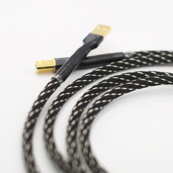 Pregled USB kabel Hifi Visoke Kvalitete od Tipa A do Tipa B Kabel za prijenos podataka Hifi Za Dekoder DAC Zvučna Kartica Zvuk Linije za prijenos podataka DAC