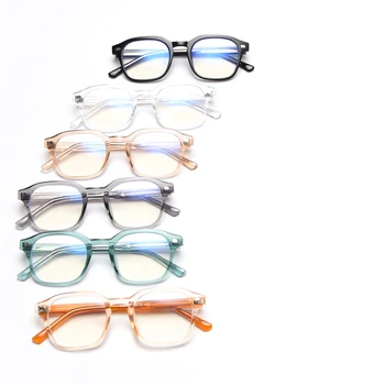 Muške naočale Kachawoo trg crne prozirne rimless za optičke bodova TR90 za žene okvira za naočale, visokokvalitetna ацетатная