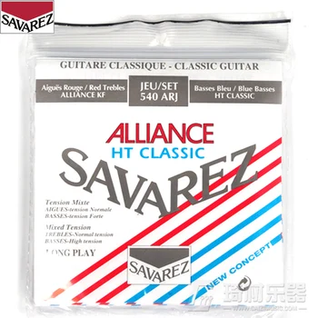 Savarez Alliance / Klasične Konvencionalne/Žice za Klasičnu Gitaru Visokog Napona Komplet 540ARJ