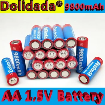 4~20 komada AA baterija baterija baterija baterija baterija 9800mah 1.5 U Novi Alkalne Baterije baterija za led igračke mp3