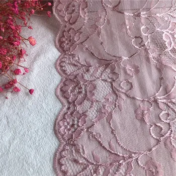 E1883 17 cm ružičaste cvjetne čipke završiti oblog odijelo cvjetne čipke trim trake domaće tekstilne zašiti I-5