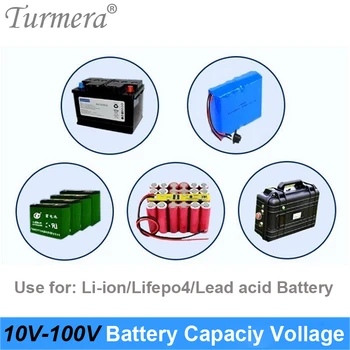 12 24 36 48 60 72 U Litij-ionska Lifepo4 Olovo-kiselina Baterije Indikator Kapaciteta LCD zaslon Voltmetar Test mjerač temperature