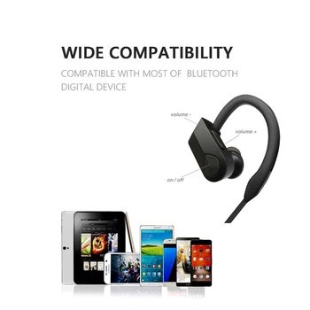 Sportske Slušalice Bluetooth Bežične Slušalice Vodootporne slušalice audifonos Bluetooth Stereo slušalice bas Slušalice sa mikrofonom za telefon