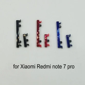 Za Xiaomi Redmi note 7 Pro Originalni Okvir Kućišta Telefona Novi Strani Ključ za Uključivanje Isključivanje Za Xiaomi Note 7 Pro Zamjena Tipke za Ugađanje Glasnoće Hrane