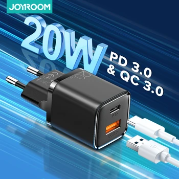 Joyroom 20 W Brzi Punjač za iPhone 13 12 11 Pro Max 30 W USB Type C PD Punjač za Brzo punjenje 3,0 Prijenosni Punjač za Xiaomi