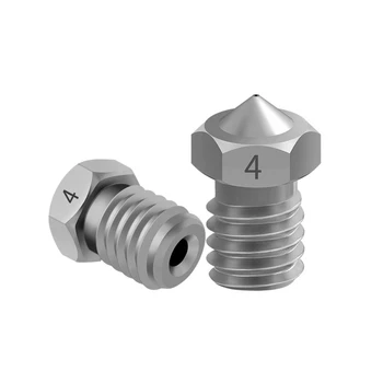 E3D TC4 Nos od legure titana M6 Navoj 0,2 mm 0,3 mm 0,4 mm 0,5 mm Dogovor 3D pisača Nit 1,75 mm