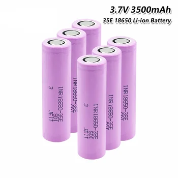 1-10 Stvarni Kapacitet Izvorna Snaga Litij Baterija 18650 35E 3500 mah 3,7 U 25A, velika Snaga Inr18650 električni alati