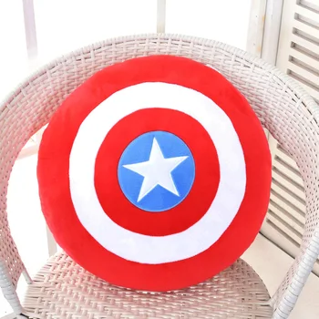 42 cm Disney i Marvel Avengers Cosplay Štit Kapetana Amerike Mekani Mekani Jastuk Super Heroj Pliš Igračke Пелуче Darove za djecu