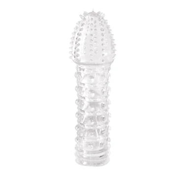 Za višekratnu upotrebu kondom mast Teksturom produžni kabel čahura s vijčanim navojem Poklopac za Prsten za penis člana dildo ljuska Kondomi коке Seks-igračke za muškarce