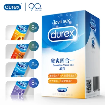Durex Sensation Value 5 u 1 ultra tanki Kondomi za Seks-roba Sa mašću Prirodni Kaučuk Lateks Penis Rukava Seks Za muškarce