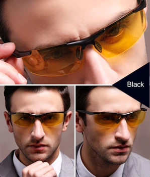 Sportske Sunčane naočale za muškarce Polarizirane Sunčane Naočale Aluminijske HD Naočale za vožnju Muške Naočale UV400 Naočale za noćni Vid zaštitne Naočale Oculos