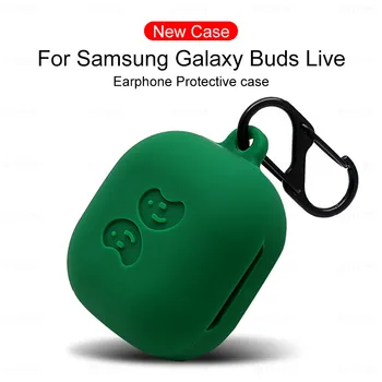 Za Samsung Galaxy Buds Pro Silikonska Torbica Meka Zaštitna šok-dokaz Torbica Za Samsung Buds Live Zaštitnik Slušalice s Prstenom