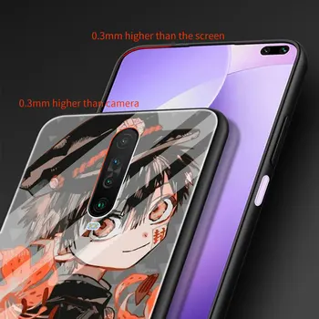 Anime Torbica za telefon Hanako-kuna s wc za Xiaomi Redmi Note 9S 9 8 Pro 8T 7 8A 9A 9C 9i K30 K20 PRO Stražnji poklopac od kaljenog Stakla