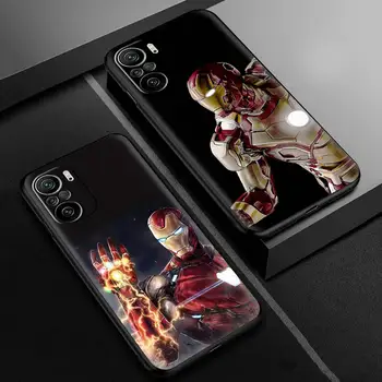 Torbica za telefon Marvel Ironman za Xiaomi Mi 11 Ultra 11T Napomena 10 Pro 10 T 10 5 Y 9 9 T CC9 CC9e 8 A2 Lite Torbica Funda Coque Shell Caso