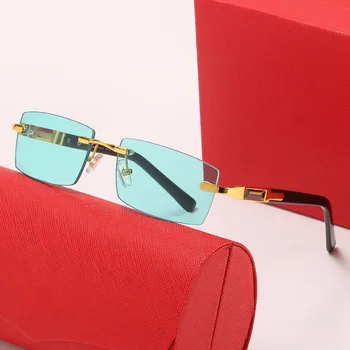 Sunčane Naočale Carter Wire C Dizajnerskim Rez Dijamant Muške Sunčane Naočale Za Žene Luksuzni Br