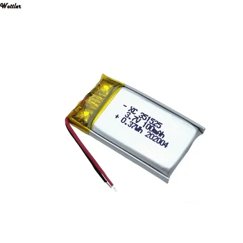 2 komada 3,7 90 mah полимерно-litij baterija 351525 Bežična slušalica e-knjiga pametne носимая punjiva baterija