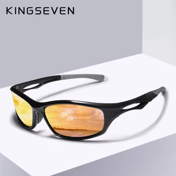 KINGSEVEN Muške Sunčane naočale za vožnju Polarizovana Slr Sunčane naočale Klasične Noćne naočale Marke dizajnerske naočale UV400 Gafas de sol