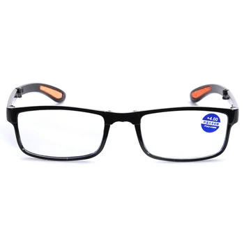 Prijenosni Sklopivi Anti-plavo Svjetlo Naočale Za Čitanje računala Naočale Modni Retro Naočale Za Dalekovidost Muškarci Žene +1,0 Do +4,0