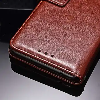 Novčanik Crne Presvlake za telefone futrole za Samsung Galaxy S4 S5 Mini S6 S7 Edge Plus S8 S9 Plus S10 Lite S10E Kožna flip Torbica Torbica