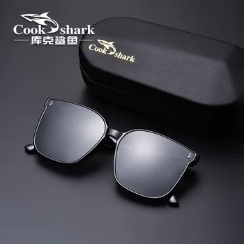 Cook Shark 2021 nove sunčane naočale GM muškarci voze online slavnih polarizirane sunčane naočale ženska zaštita od uv zračenja je veliki lice tanka trend veliki