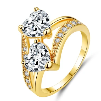Donje Čaroban Modni prsten Mini-Cirkon Modni Kreativna Zatvoreni metalni prsten Šareni Skup nakit Večernje Vjenčanje nakit Poklon