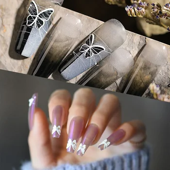 5D/3D Naljepnica za nokte u DIY Slatka Bijeli Cvijet Naljepnica Za nokte, Manikura Naljepnice Za dizajn Etikete Samoljepljive Folije za transfer Dekoracija