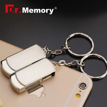 Dr Memorija Od Nehrđajućeg Čelika Usb 2.0 Drive 64 GB, 32 GB, 16 GB, Usb Flash Memorija, memorijska Kartica, Flash Kartica U Disk Брелком