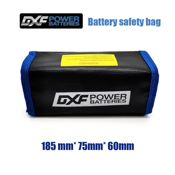 DXF Mini-Огнеупорная Vodootporne Взрывозащищенная Prijenosna torba za Lipo baterija za FPV Utrke Trutovi