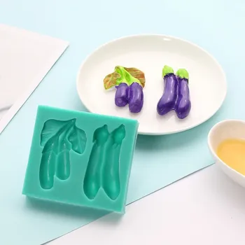 3D Povrće Oblik Fondan Silikonska Forma Za tortu Kuhanje Svadbena Dekoracija za Pečenje Šećer u Obrtni Oblika Voće DIY Kolač Silikonska Forma