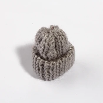 10 kom. 4 cm Moda Kapica od vune pređa ručni rad za ženske odjeće Mini-slatki вязаная Mornarska cvjetni bombon za dječji pribor za kosu