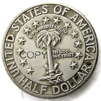 SAD 1936 Колумбийская prigodni novčić u полдоллара Посеребренная kopija