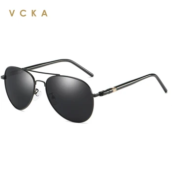 VCKA 2021 Klasične Boje Pilot Polarizirane Sunčane naočale UV400 Zatvarači na noge Gospodo Polarizovana Marke dizajner muške sunčane naočale za vožnju