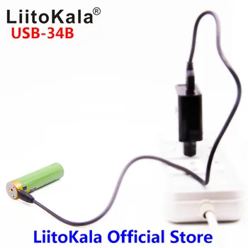 Topla 6PCS LiitoKala USB 18650 3400 mah 3,7 U Litij-ionska baterija s led indikatorom dc-Punjenje