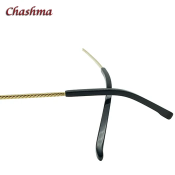 Chashma rimless od čistog Titana Okvira Lagane Naočale Za muškarce Visoke Kvalitete Lijekova Optički Naočale Naočale s Anti-Plavim Zrakama Leće