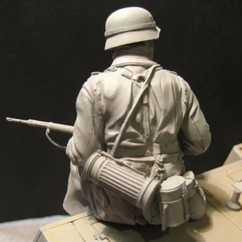 1/16 Zimske spremnika vozači 1943-44, Figurica od smole GK, Vojnik je vojna tema Drugog svjetskog rata u dijelovima i неокрашенном paketu