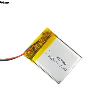 3.7 U 200mAh litij-polimer baterija za блокфлейтист baterije krug alarm Akku SS u MP3-player DVR uređaj