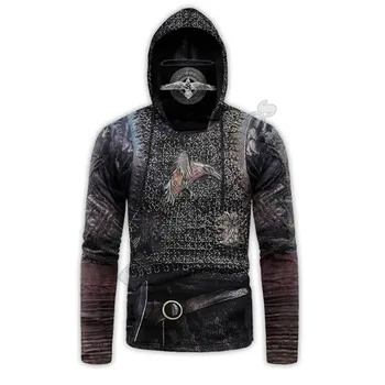 Skulll 3D tiskani hoodies Harajuku Moda majica Za žene i za muškarce Casual pulover s kapuljačom Maska Toplo Izravna dostava 01