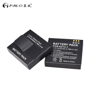 PALO 4 kom. baterija za digitalni fotoaparat AZ13-1 Baterija 1010 mah za Xiaomi YI 2/4 K plus + led dvostruki punjač za Xiao yi 4 Na akcijske kamere