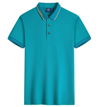 Ljetna jedan boje majica s igle i kratkih rukava s logotipom cool i prozračna radna odjeća Muška kratka CCN67