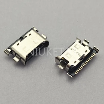 100 kom. Mikro-USB 16-polni mini-konektor za punjenje mobilnog priključka za Samsung Galaxy A30 A305F A50 A505F A70 A20 A40 Popravak zamjena
