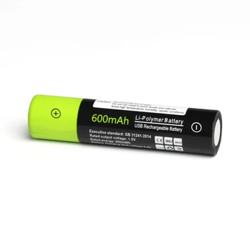 ZNTER 1,5 v AAA baterija baterija baterija baterija Baterija 600 mah USB Punjiva litij-polimer Baterija Brzo punjenje preko Micro USB kabel Izravna isporuka