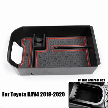 Auto-središnji pretinac naslon za ruku Броадхерста, переделанный kutija za pohranu auto rukavice za Toyota RAV4 2009-2020