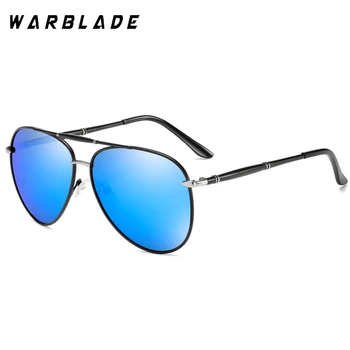 WarBLade Polarizovana Muške Sunčane naočale Pilot Sunčane Naočale za vožnju u metalnom ivicom Slr leće, Sunčane naočale Muški Gafas De Sol Hombre UV400