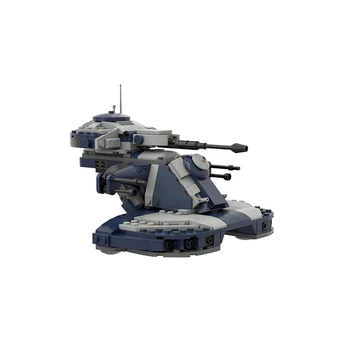 Blindirani napad tenk high-tech gradbeni blok MOC AAT 75283 Modificirana serija Space War djeca Obrazovne igračke DIY Božićni poklon