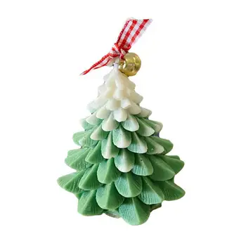 Božićno Drvce Silikonska Forma za svijeće za DIY Ručni Rad, kao što su Aromaterapija Svijeće Gips Nakit ručne izrade Alata za sapun