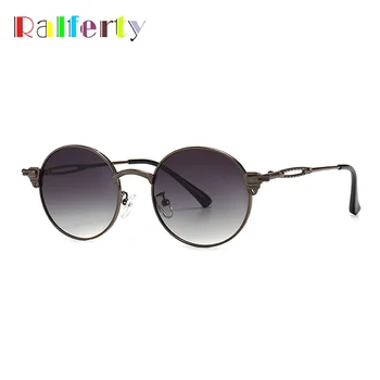 Sunčane naočale Ralferty Vintage Circle za muškarce Okrugle Naočale u stilu Steampunk s anti-UV-nijanse za žene 2021 Muške sunčane naočale Oculos C2231