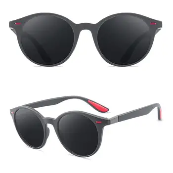 Klasični Okrugli Mat Berba sunčane naočale Ženske Modne marke dizajnerske slr Sunčane naočale Ženske nijanse Klasicni Polarizovana UV400