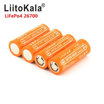 LiitoKala Lii-40E 3,2 U 26700 4000 mah lifepo4 baterija baterija baterija baterija baterija 10A brzina pražnjenja smjenski baterija umjesto 26650